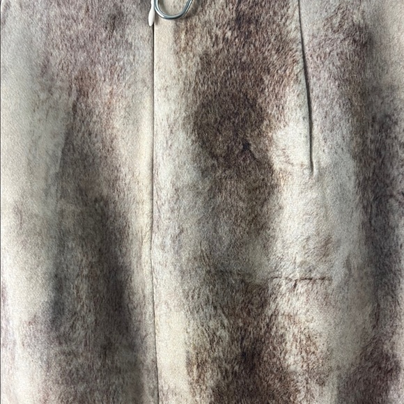 Catherine Malandrino Textured Brown Pencil Skirt - Picture 5 of 7